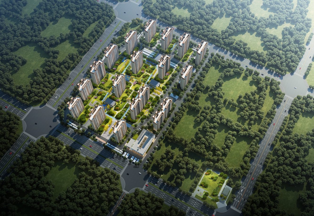 準南市合淮合作區眠虎春曉項目